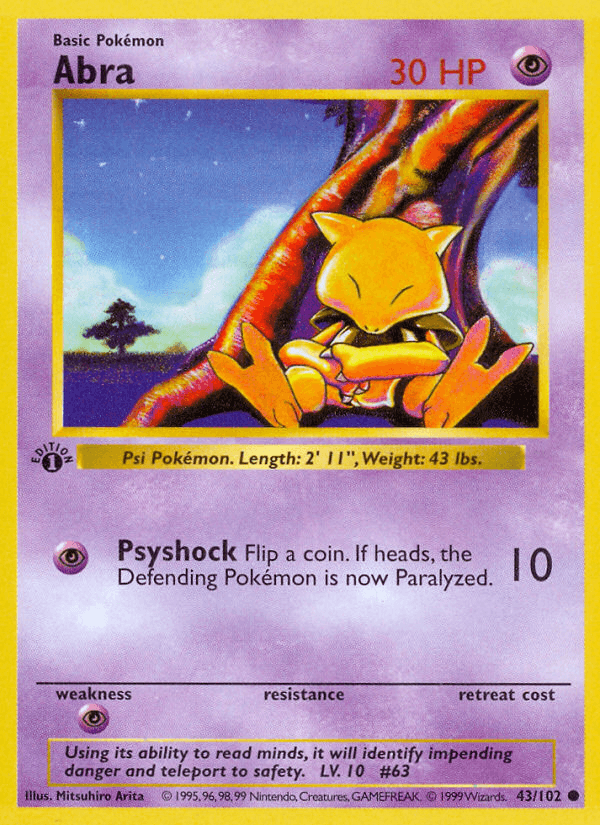 Abra Base card