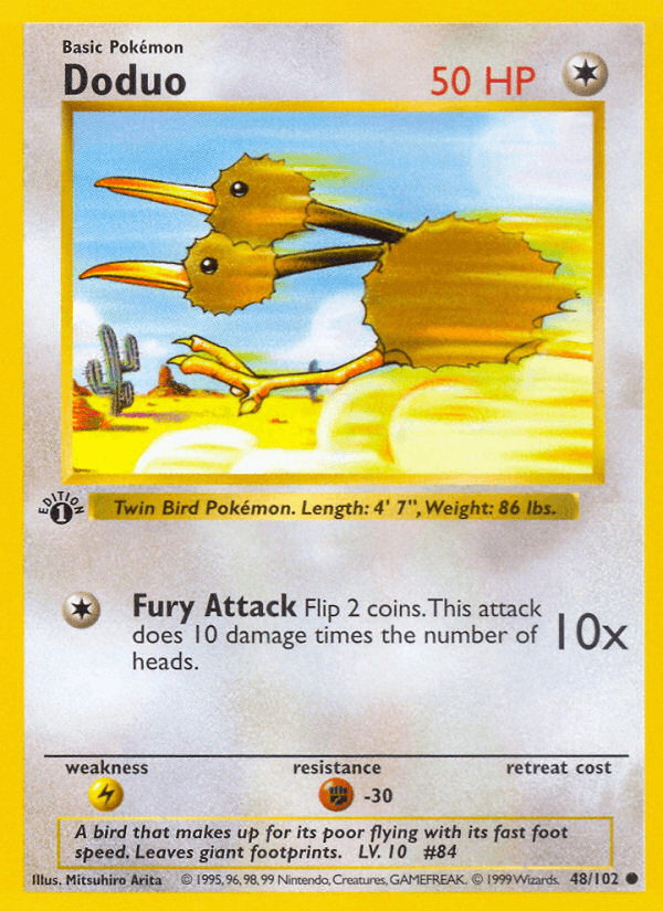 Doduo Base card
