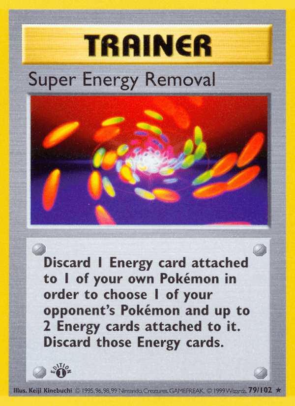 Super Energy Removal Base card