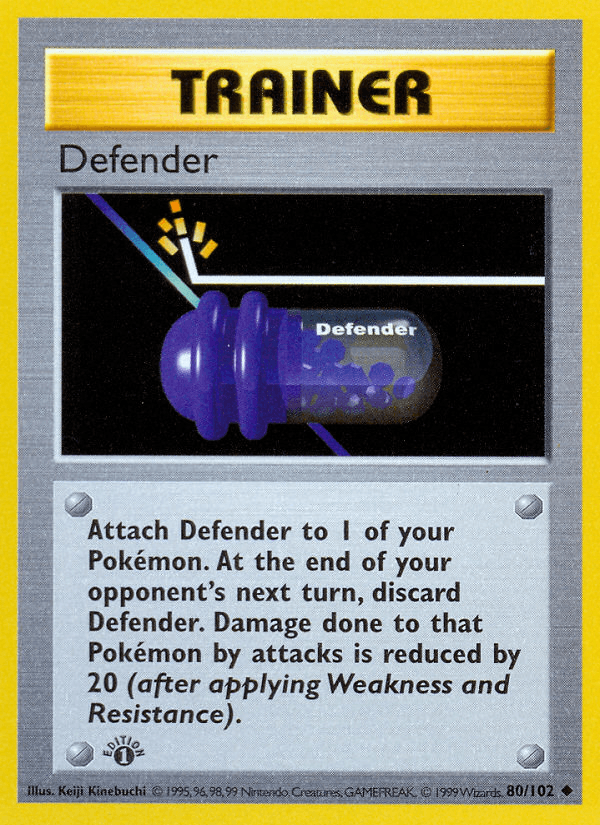 Defender Base card