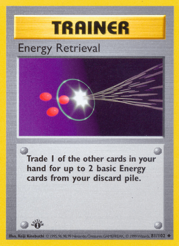 Energy Retrieval Base card