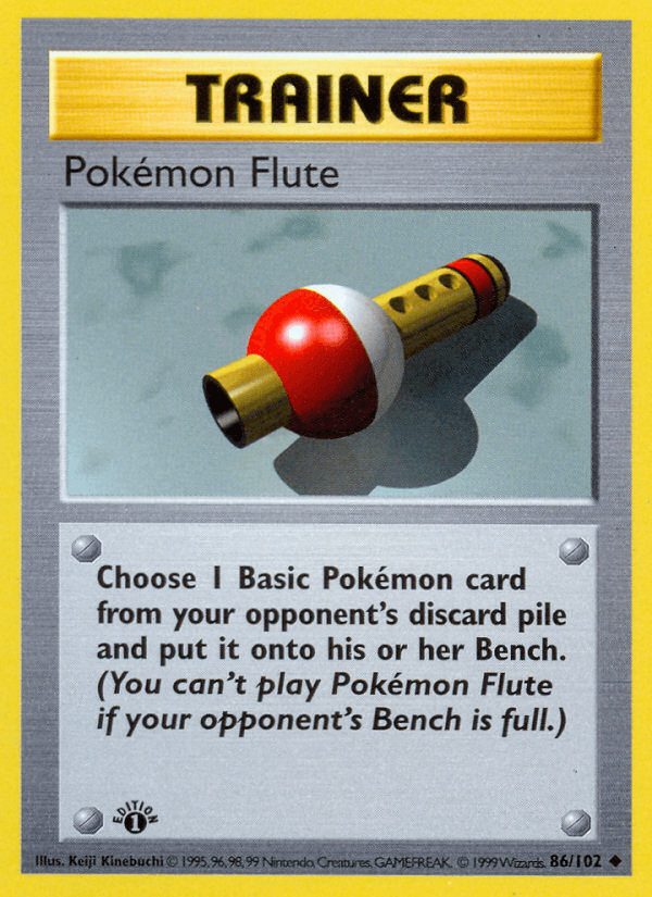 Pokémon Flute Base card