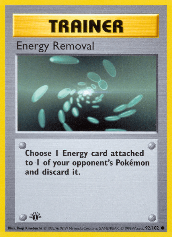 Energy Removal Base card