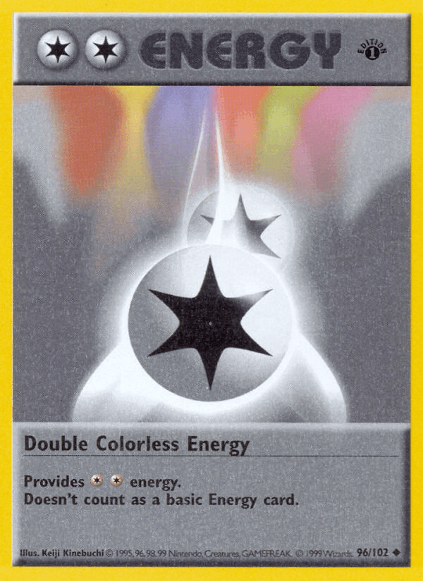 Double Colorless Energy Base card