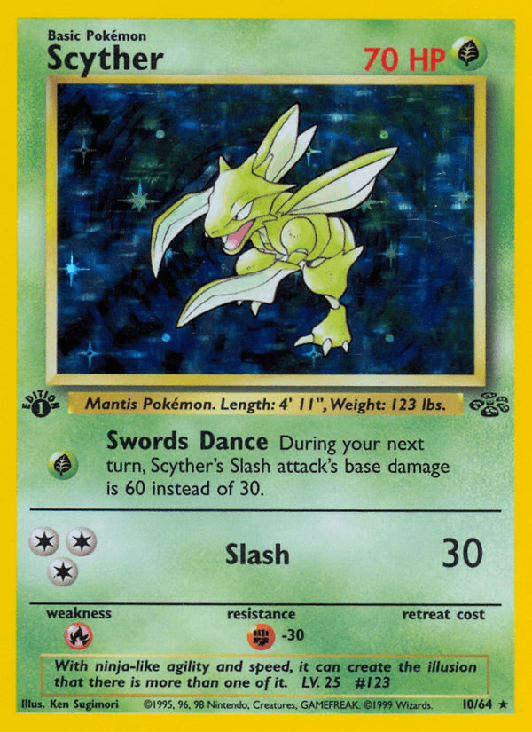 Scyther Jungle card