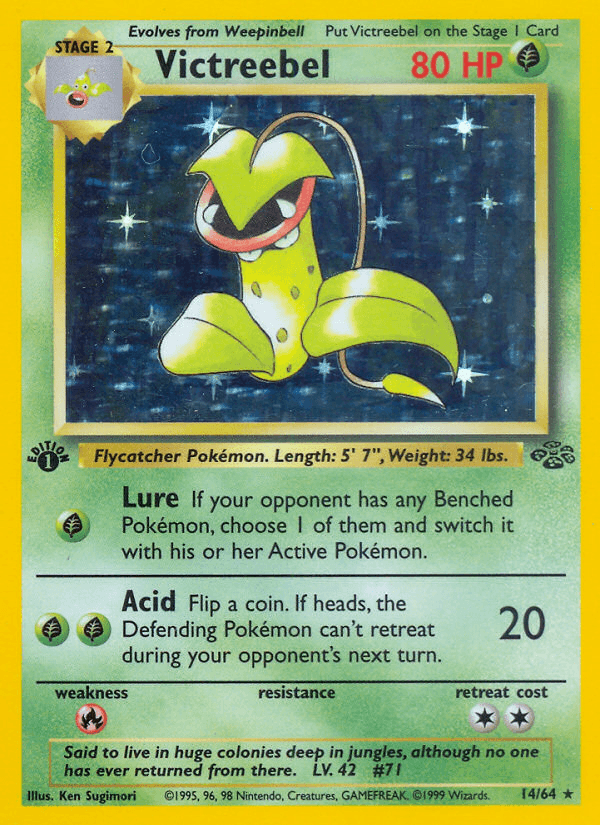 Victreebel Jungle card
