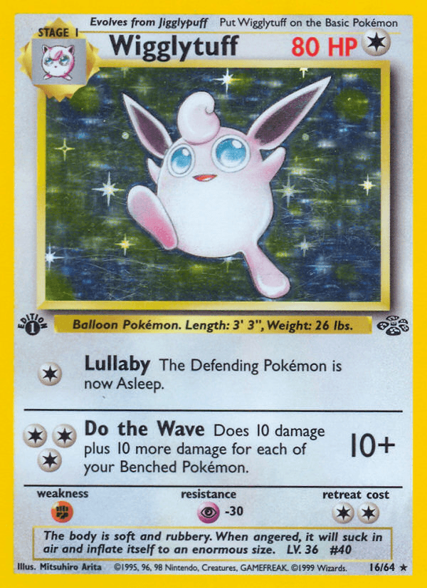 Wigglytuff Jungle card