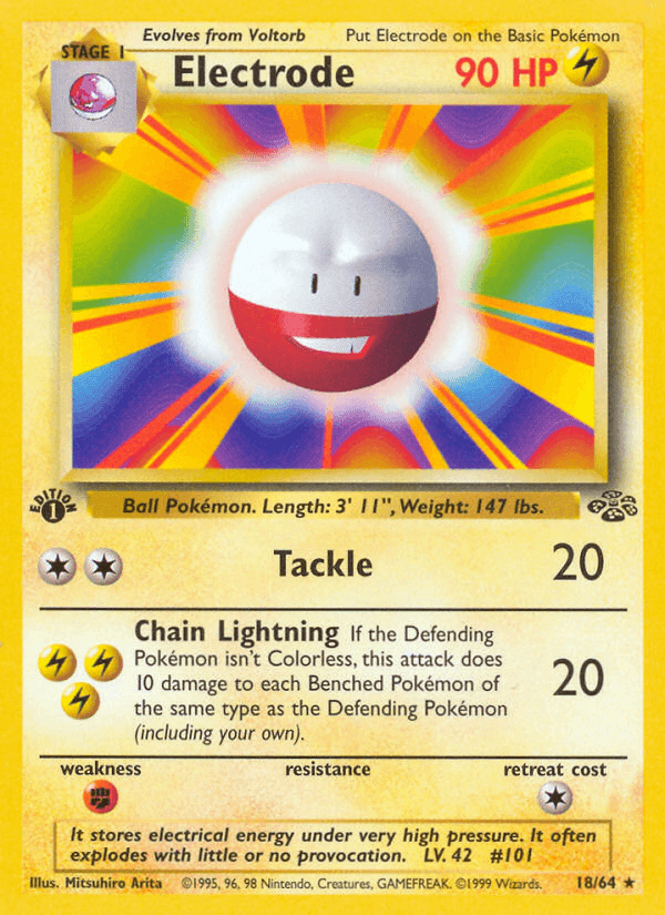 Electrode Jungle card