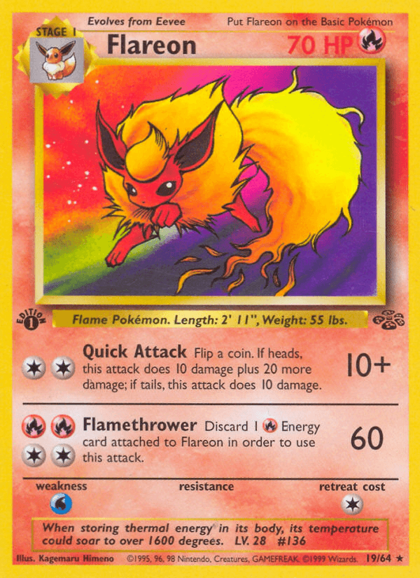 Flareon Jungle card