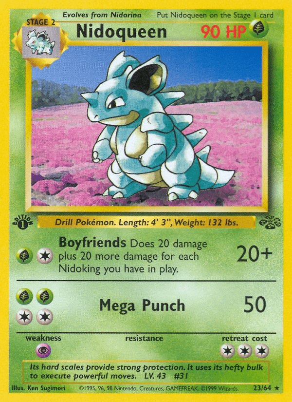 Nidoqueen Jungle card