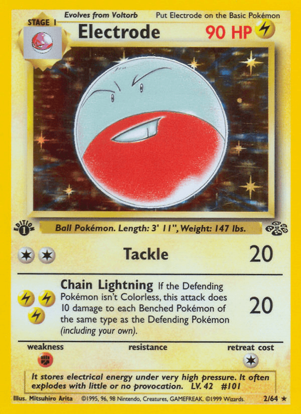 Electrode Jungle card