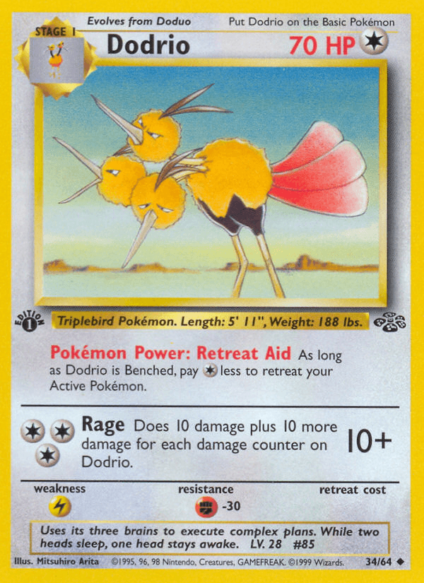 Dodrio Jungle card