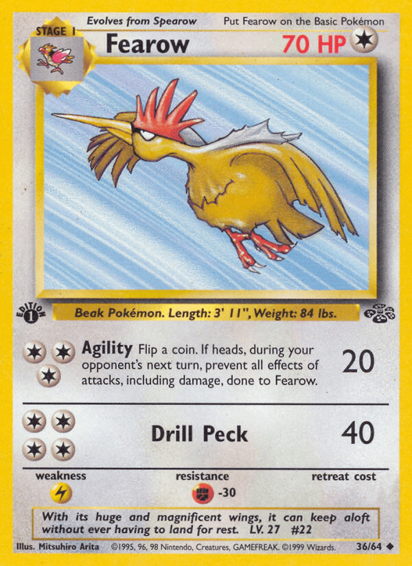 Fearow 寶可夢 card