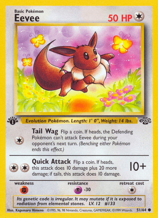 Eevee Jungle card