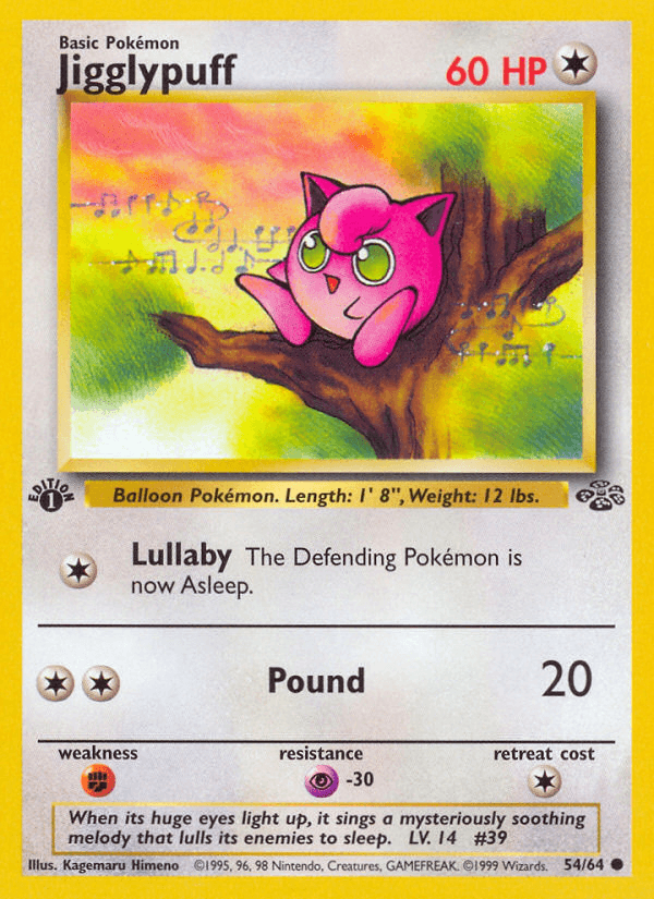 Jigglypuff Jungle card