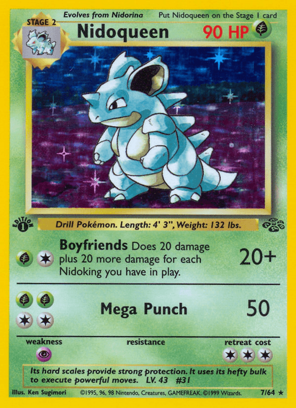 Nidoqueen Jungle card