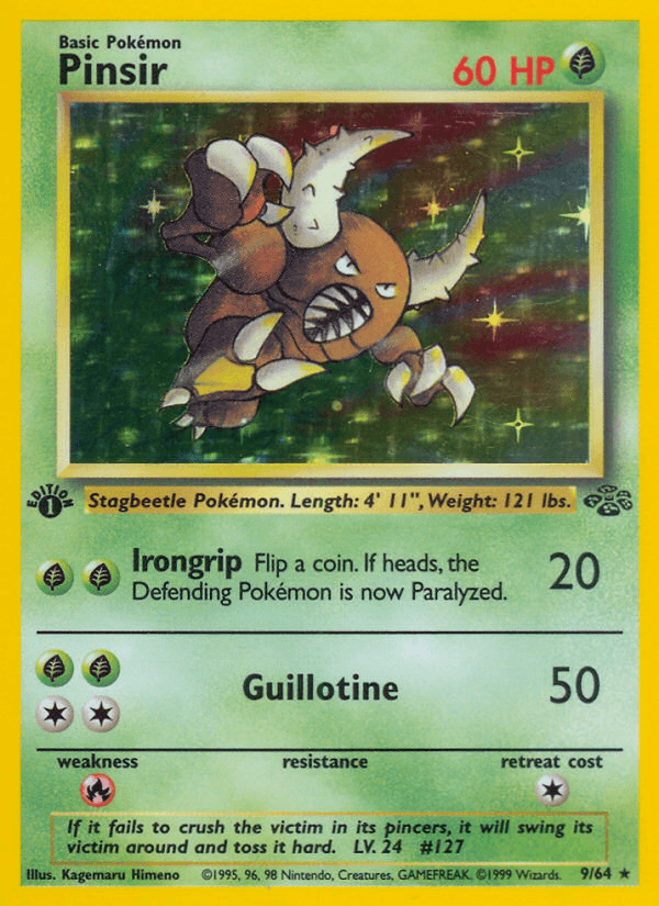 Pinsir Jungle card
