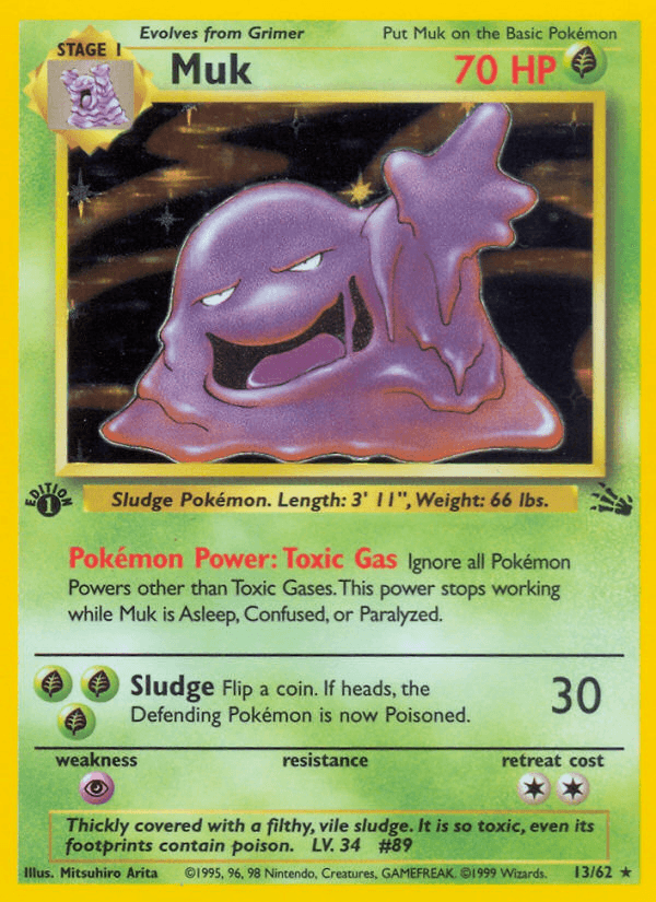 Muk Fossil card