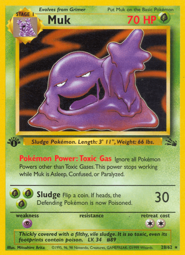 Muk Fossil card
