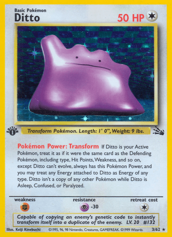 Ditto Fossil card