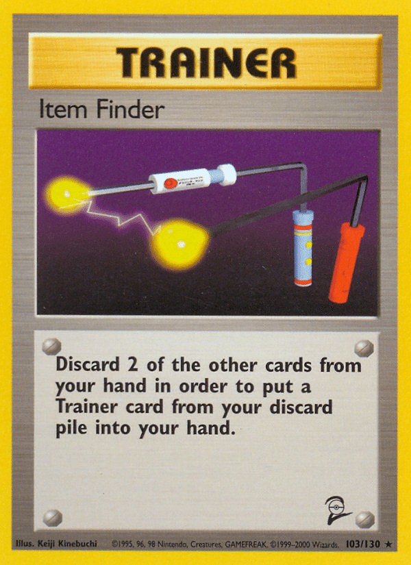 Item Finder Base Set 2 card