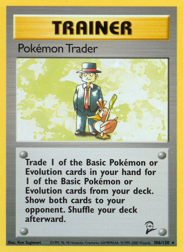 Pokémon Trader Base Set 2 card