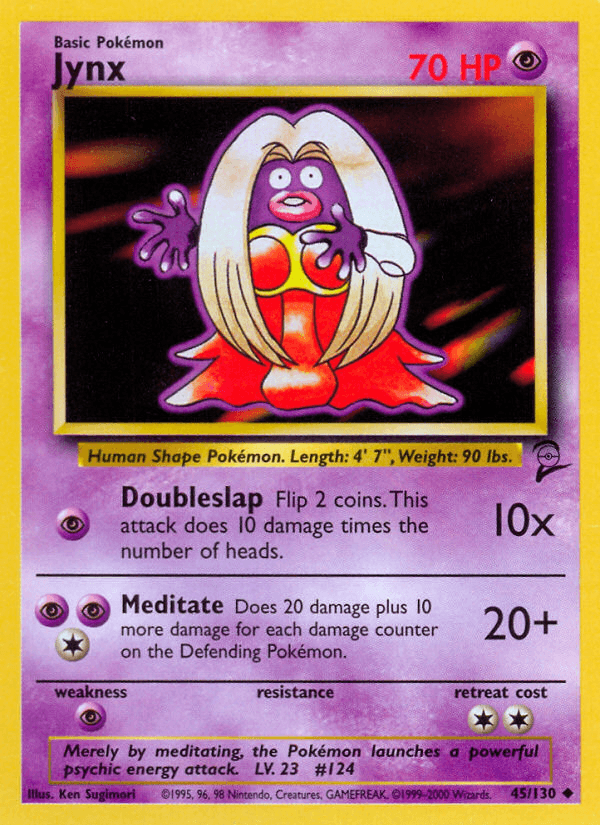 Jynx Base Set 2 card