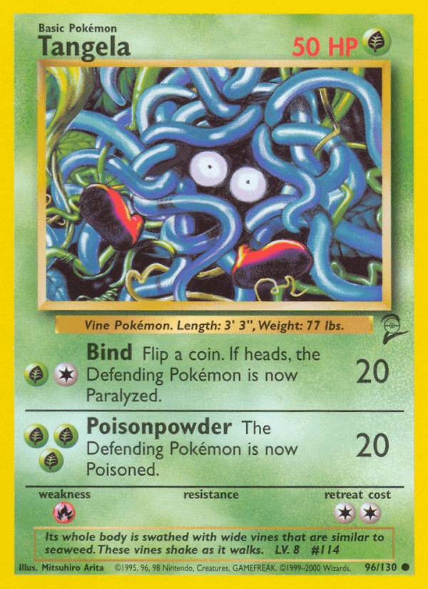 Tangela Base Set 2 card