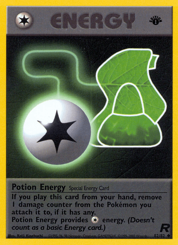 Potion Energy Team Rocket card