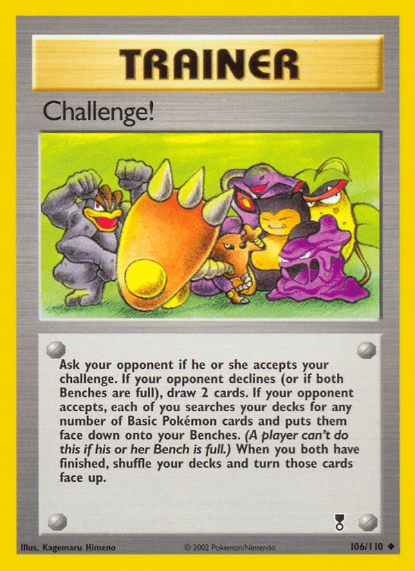 Challenge! Legendary Collection card