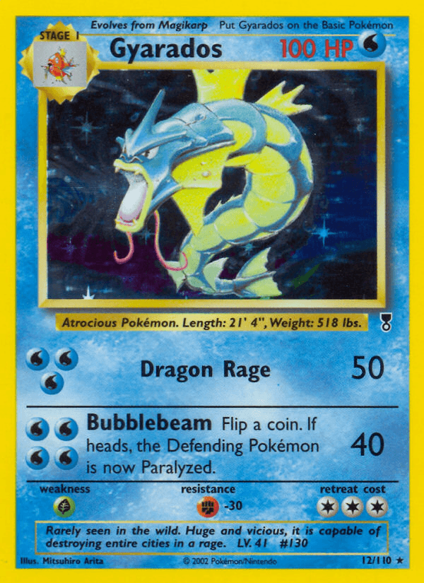 Gyarados Legendary Collection card