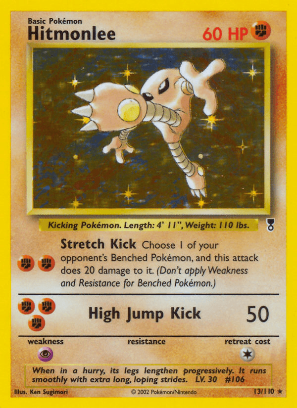 Hitmonlee Legendary Collection card