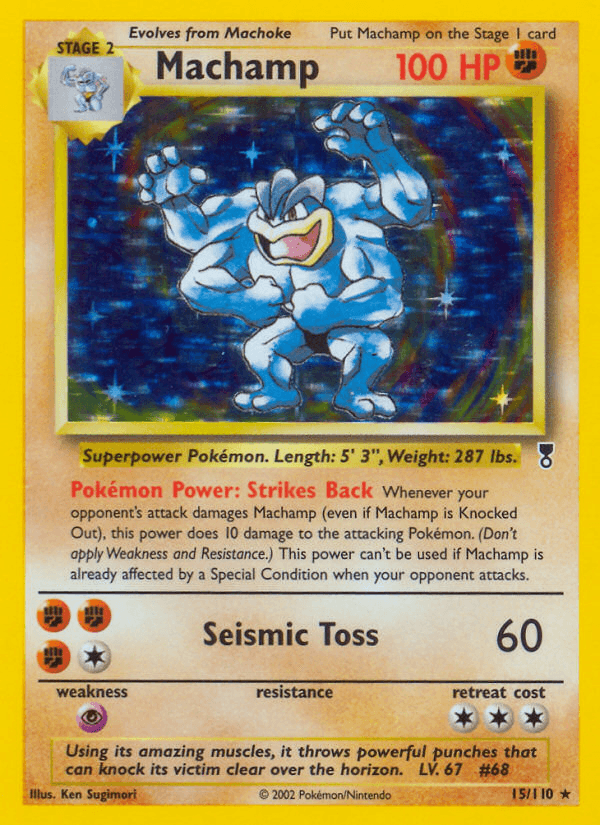 Machamp Legendary Collection card