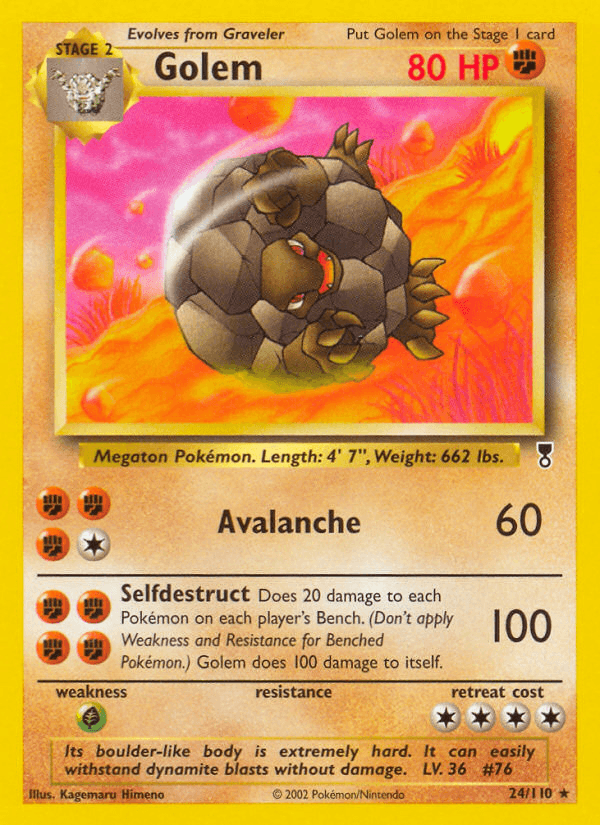 Golem Legendary Collection card