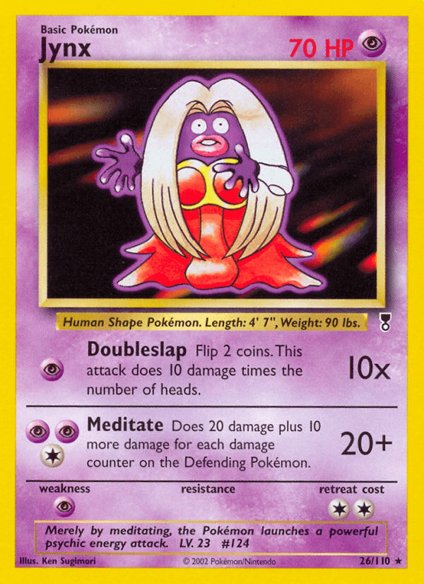 Jynx Legendary Collection card
