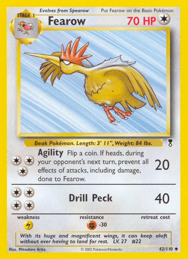 Fearow Legendary Collection card
