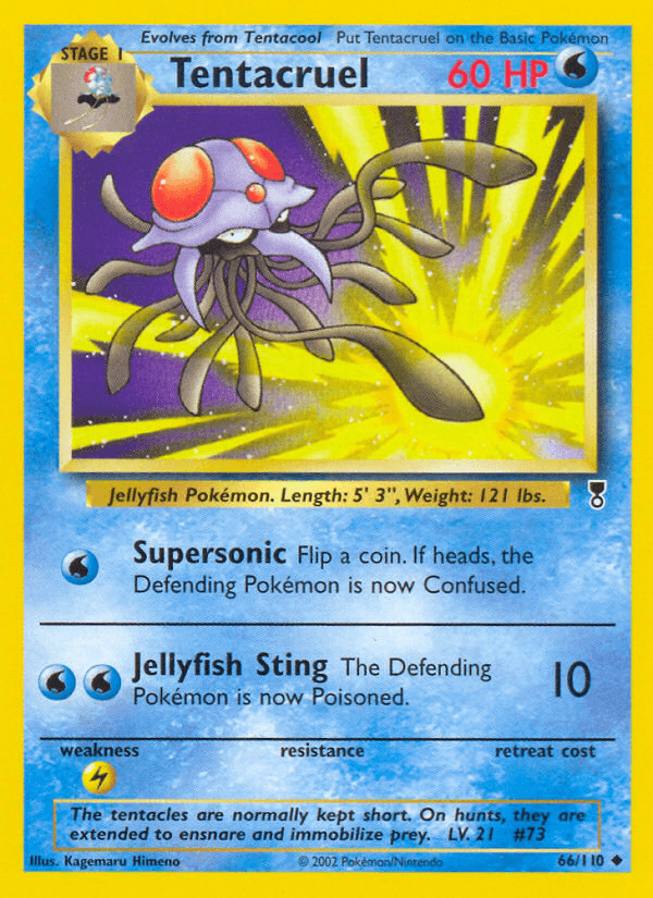 Tentacruel Legendary Collection card