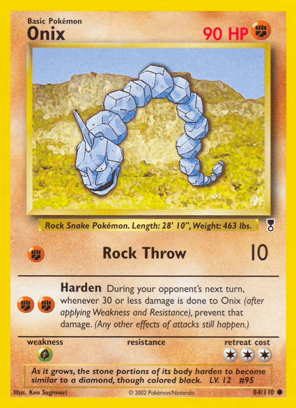 Onix Legendary Collection card