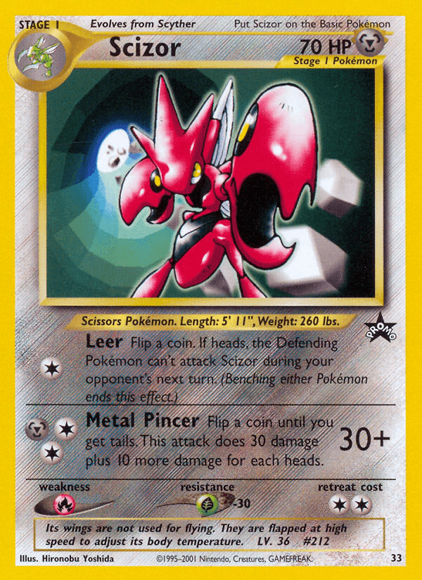 Scizor Wizards Black Star Promos card
