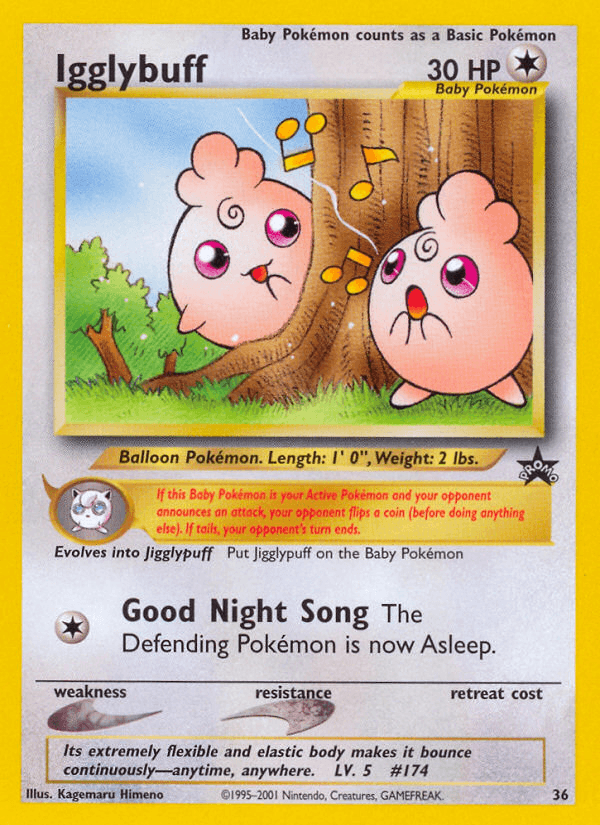 Igglybuff Wizards Black Star Promos card