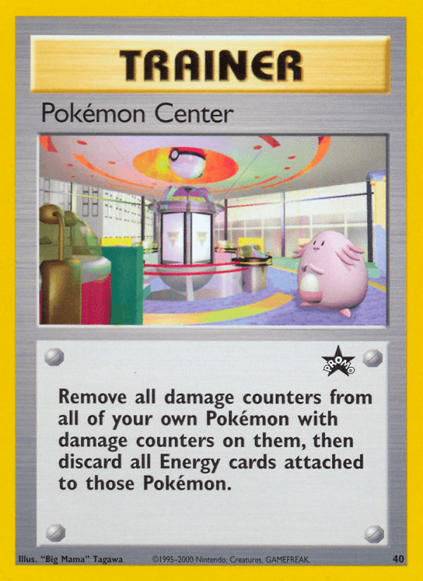Pokémon Center Wizards Black Star Promos card