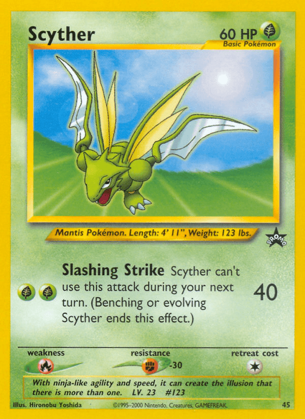 Scyther Wizards Black Star Promos card