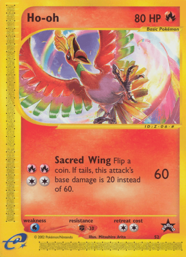 Ho-oh Wizards Black Star Promos card