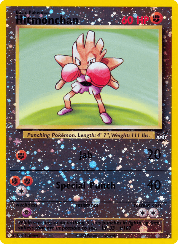 Hitmonchan Best of Game card