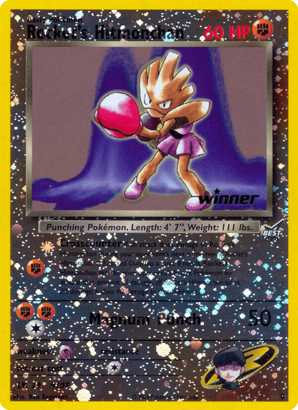 Rocket's Hitmonchan Best of Game card