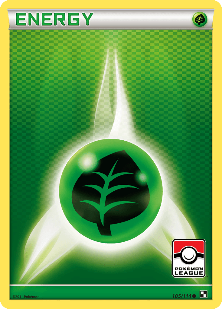 Grass Energy Black & White card