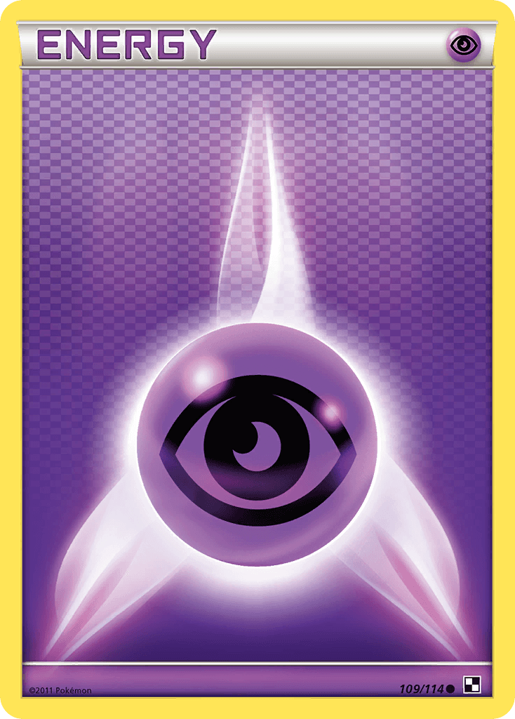 Psychic Energy Black & White card