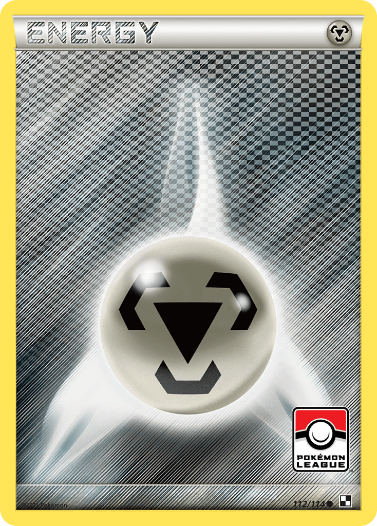 Metal Energy Black & White card
