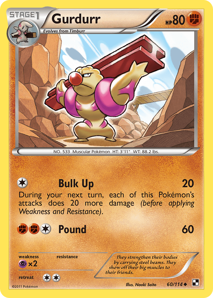 Gurdurr Black & White card