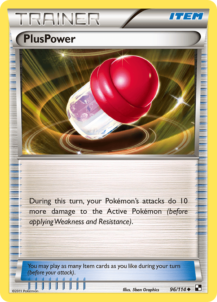 PlusPower Black & White card